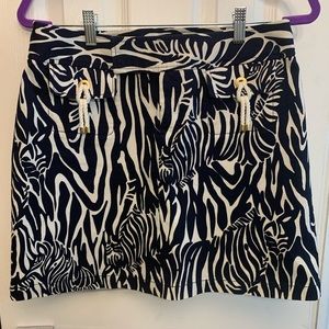 Lilly Pulitzer “Catching ZZZS” mini skirt